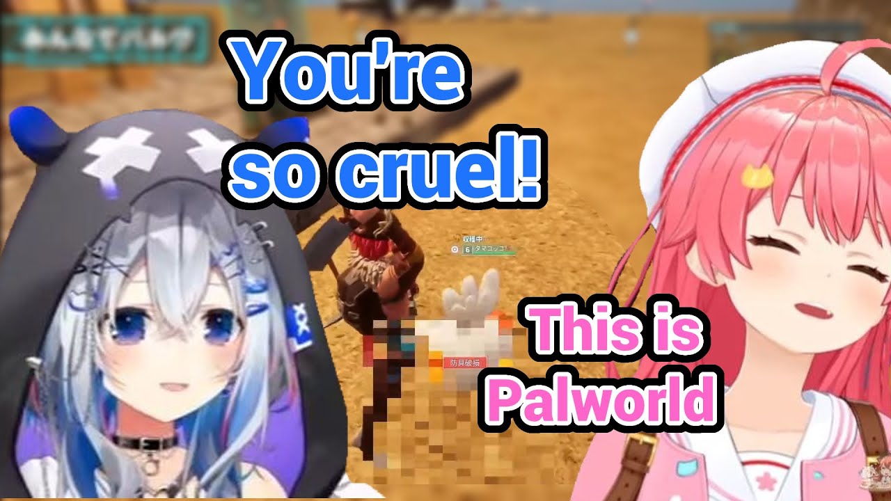 Miko Show How Cruel is Palworld to Kanata, Welcome to Palworld