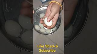 Easy Boiled Egg Fry Recipe by K_R_O shorts food egg viral