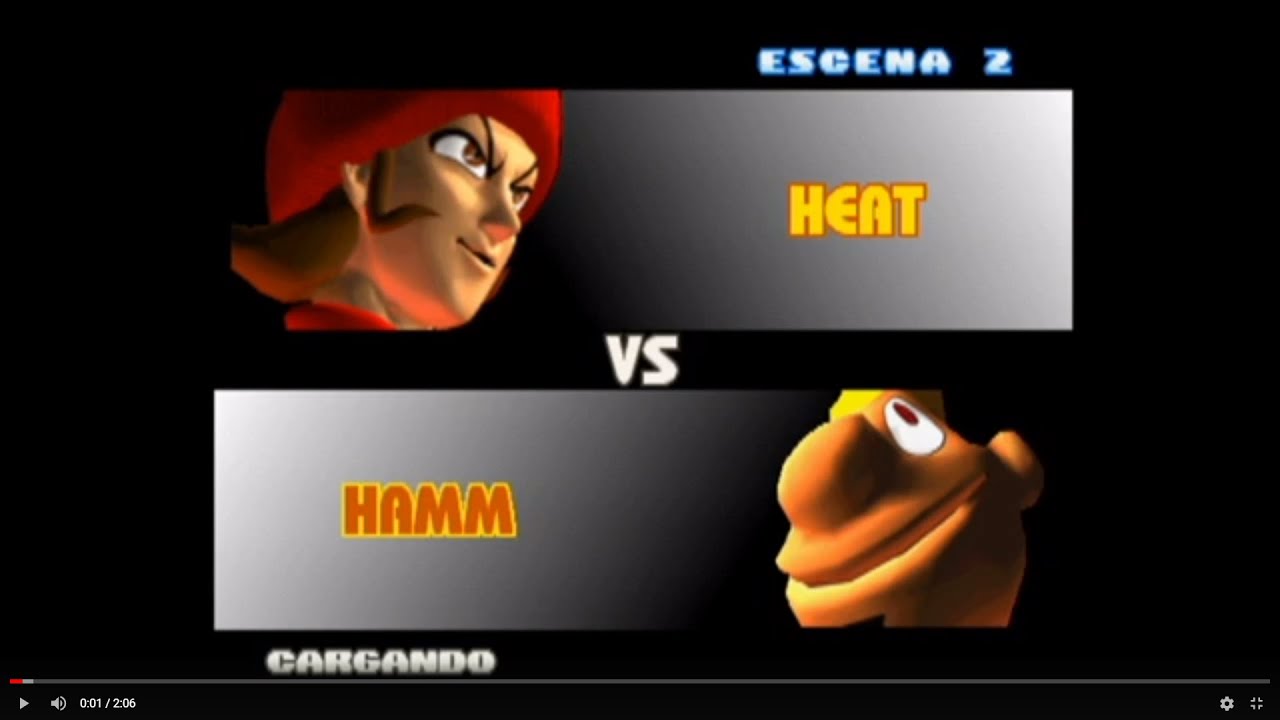 BUST A GROOVE 1 HEAT vs HAMM YouTube