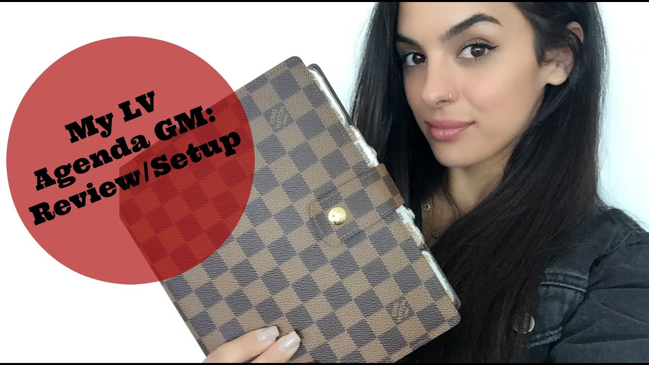 My Louis Vuitton GM Agenda: Review and setup 2016 - YouTube