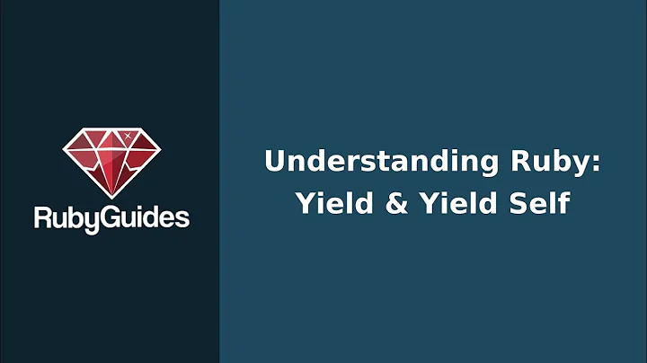 Understanding Ruby: Yield & Yield_Self