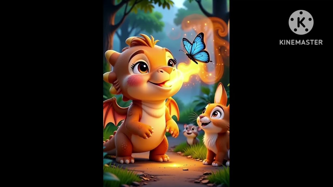 Dragon butterfly story -Artifical intelligent -AI video