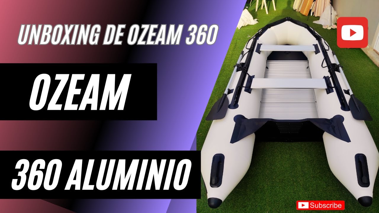NEUMATICA OZEAM 360 CON SUELO ALUMINIO UNBOXING Y MONTAJE