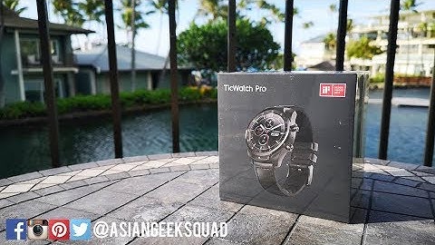 TicWatch Pro - Unboxing and Setup