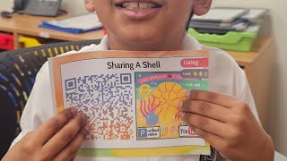 QR code story cards for Listening station: IB LP Attribute: Caring