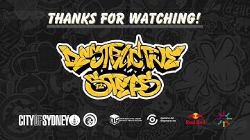 1v1 HIP HOP - Top 16 to Finals / DESTRUCTIVE STEPS 12 ONLINE