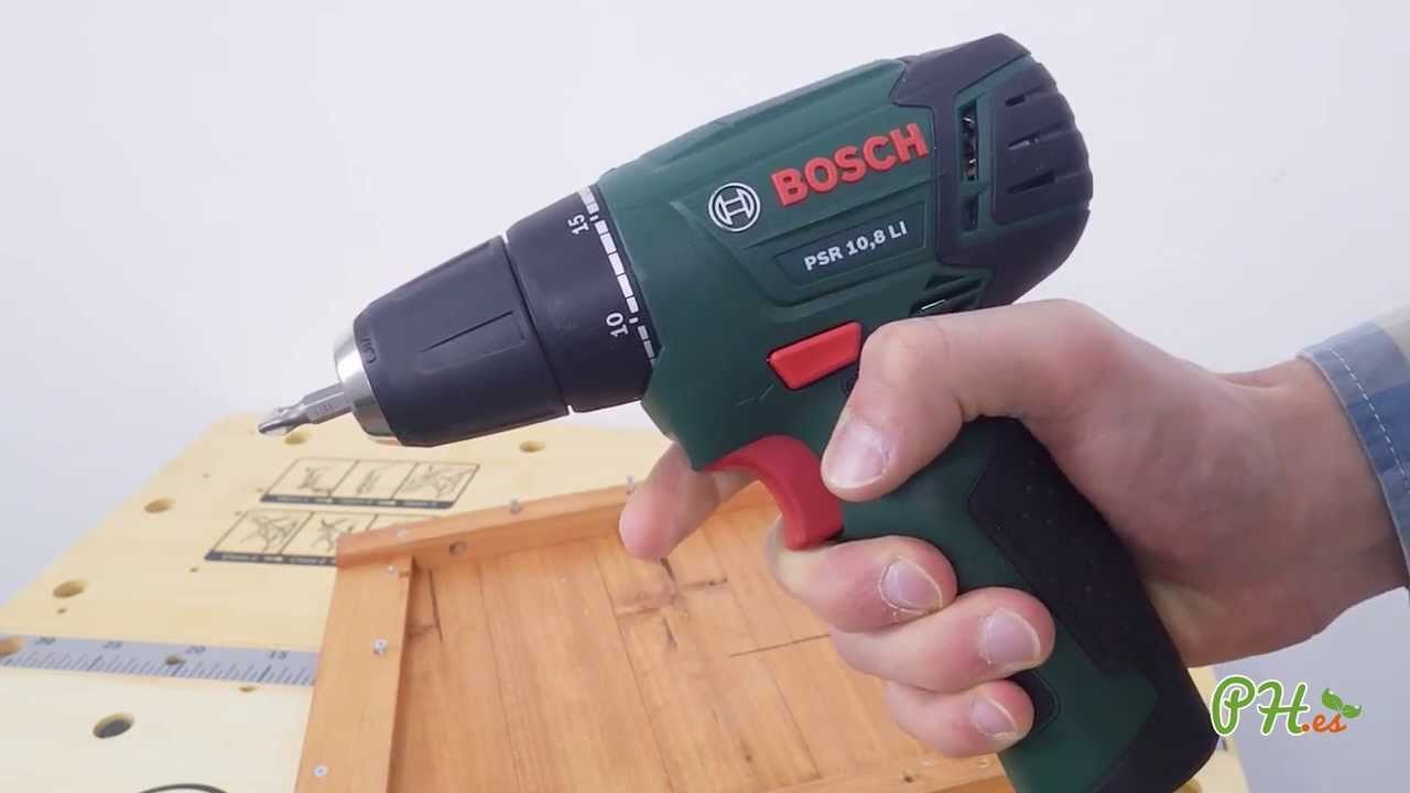 ATORNILLADOR BATERÍA PSR 10,8 LI-2 (2 Baterías) BOSCH