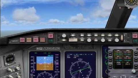FSX CRJ 700 ILS autoland Tutorial