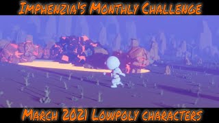 Imphenzia's Monthly Challenge | Lowpoly Characters| By Draco Socard