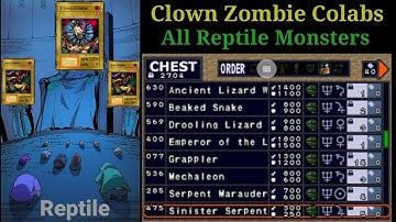 Yugioh Clown Zombie Fusion Reptile Monster Yu-Gi-Oh! Forbidden Memories 1080p HD