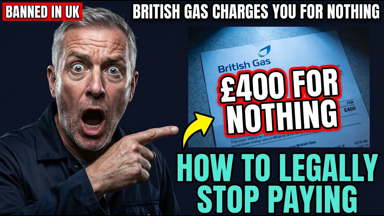 British Gas Charges You £400 a Year For Nothing. Here's How to Legally Stop Paying It