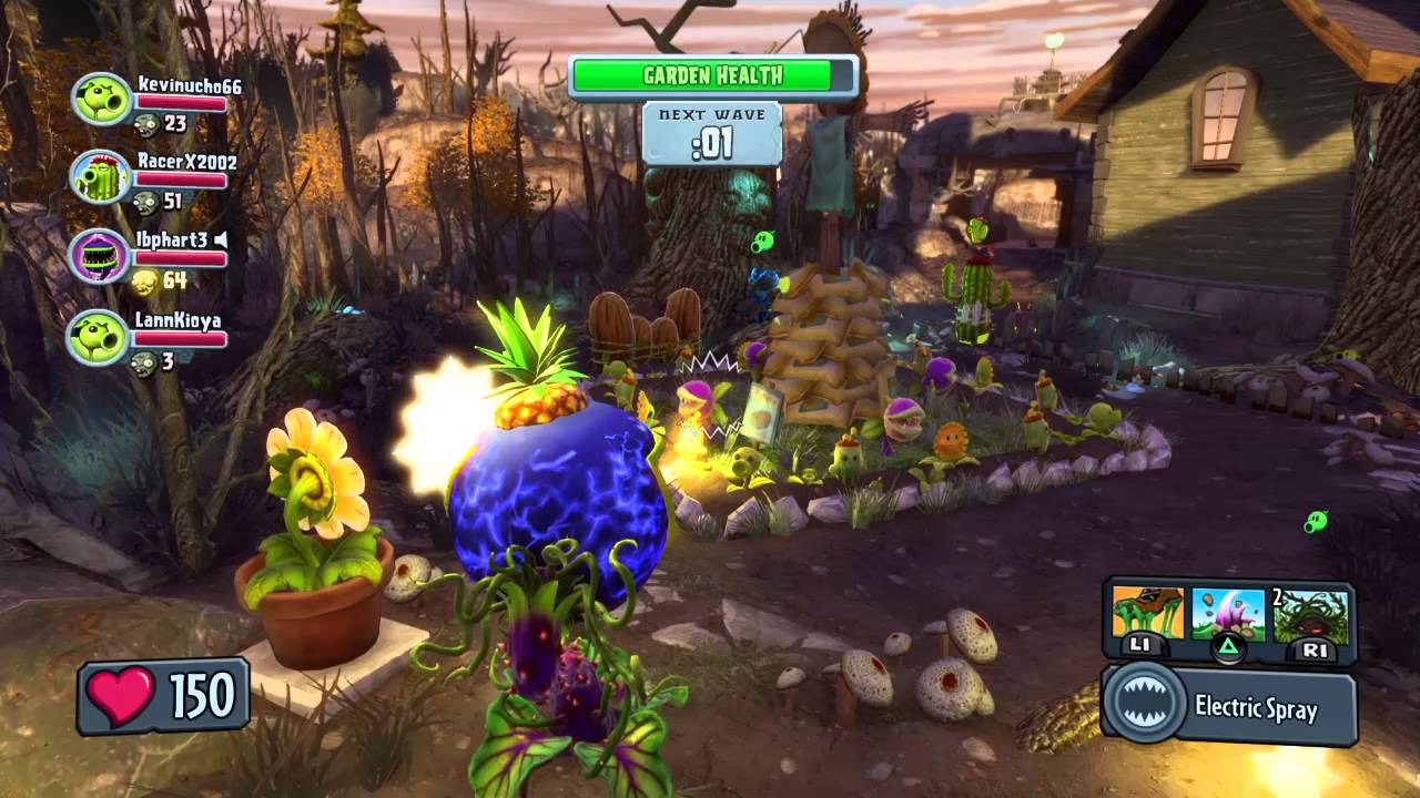 Plants vs Zombies Garden Warfare Gameplay - YouTube