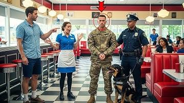 Rich Bully Called Police to Arrest a Man for Protecting a Waitress — He Didn’t Know He Was a Navy ..