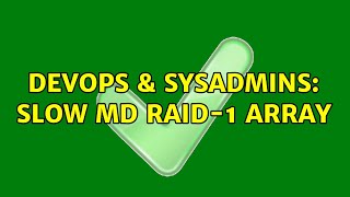 Celebrity DevOps & SysAdmins: Slow md RAID-1 array (2 Solutions!!) Net Worth