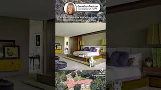 Jennifer Aniston’s $27 million Los Angeles Mansion 😱 #luxuryrealestate #losangeles
