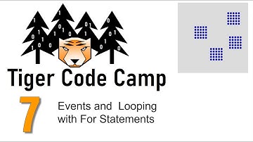 TCC 07 Events and Looping with For (p5.js)