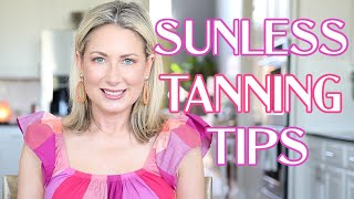 Sunless Tanning Tips | All the Details | MsGoldgirl