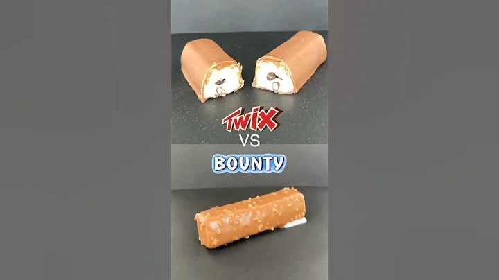 Twix VS Bounty #icecream #melting #timelapse