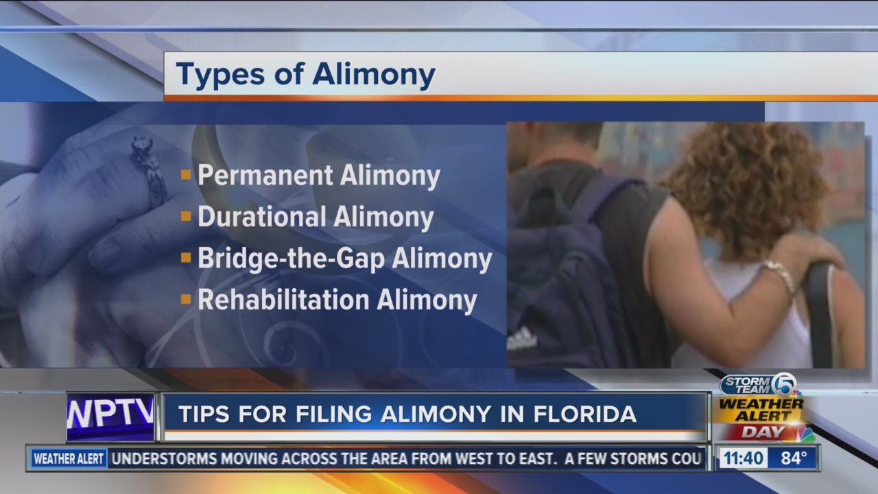 Tips for filing alimony in Florida YouTube