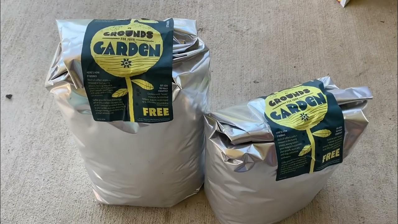 Improve your SOIL with (Free) Coffee grounds. Watch to find where & how