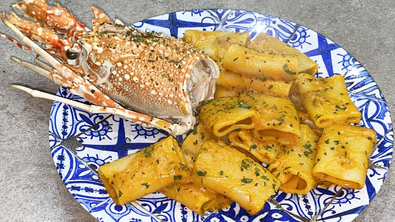 PACCHERI CON CREMA DI ARAGOSTA