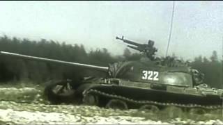 NVA Panzer T55 - Fahrausbildung - Unteroffiziersschule Eggesin .