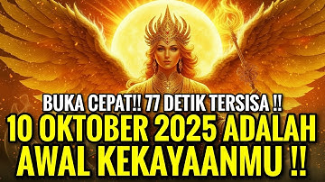 JIWA TERPILIH👑PESAN INI HARUS SAMPAI KEPADAMU SEBELUM BESOK, 10 OKTOBER 2025 AWAL KEKAYAAN BESARMU💰🚀