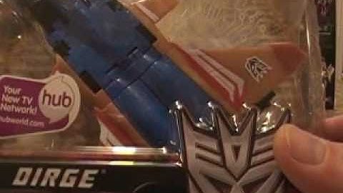 G1 TRANSFORMERS DIRGE CLASSICS REVIEW