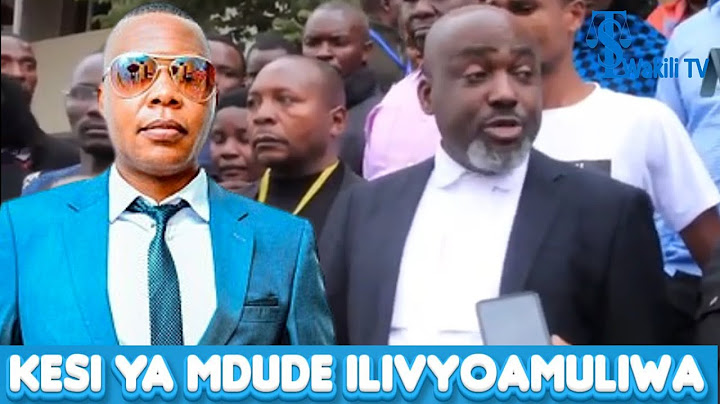 Ilivyoamuliwa Kesi ya Mdude, Mwabukusi Kuchukua Maamuzi Mazito 'Sitakimbia'