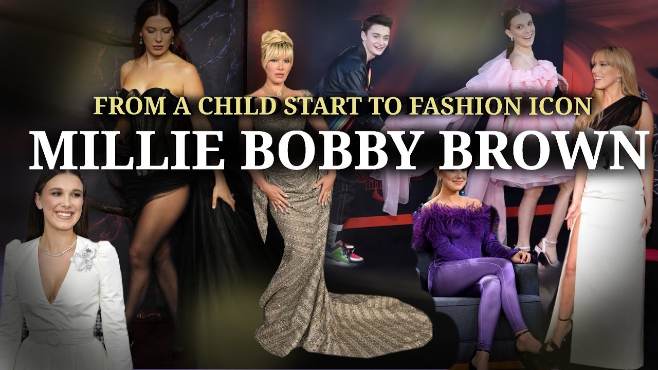 The real story behind millie Bobby brown fashion evolution❗👀
