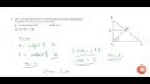 ABC is a triangle right angled at C. A line through the mid-point M of hypotenuse AB and paralle...