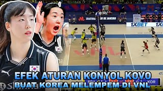 OTW Rekor 30 Kalah Beruntun😱Korea Makin Sengsara😭⁉️Masalah Utama Korea Melempem di VNL 2024