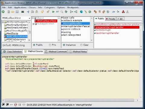 VASmalltalk C-API-08 Interrupt Handlers