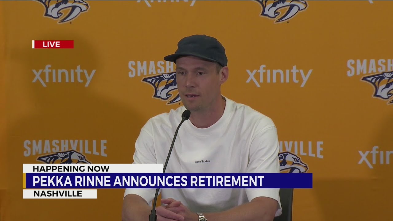 Pekka Rinne announces retirement