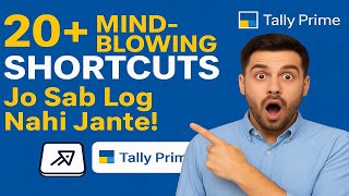 🚀 “Tally Prime Ke 20+ Mind-Blowing Shortcuts Jo Sab Log Nahi Jante!” #TallyShortcutkeys
