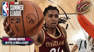 Emoni Bates MASTERY 🔥 Leads Cavs to BLOWOUT win in Summer League | NBA on ESPN