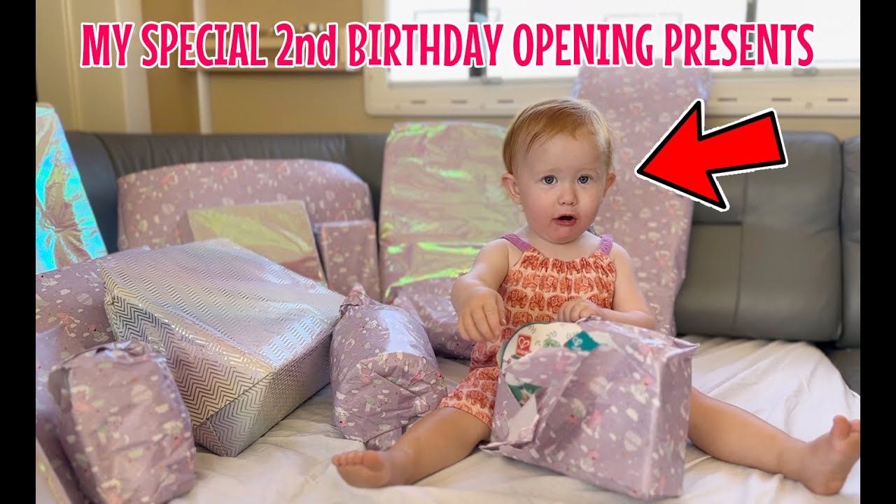 MILAS 2nd BIRTHDAY MORNING SURPRISING HER WITH PRESENTS!