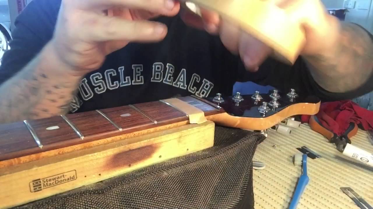 Fret Dressing 101 the basics (short version) YouTube