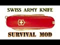MINI Swiss Army SURVIVAL Knife Mod