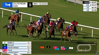 Gulfstream Park Full Race Replays May 15 2026 🏇 9 Races, Big Wins & Turf Drama!