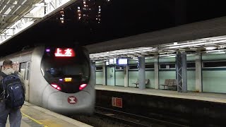 港鐵 MTR (E227/E225)駛離九龍塘站