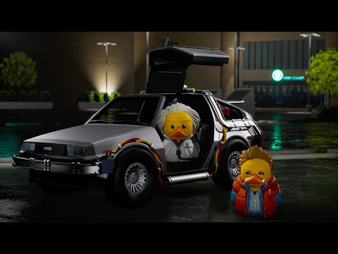QUACK TO THE FUTURE?! - BTTF Time Machine TUBBZ is HERE!