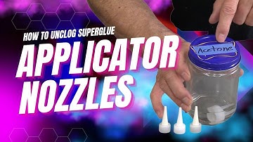 Superglue Hack | How to unclog clogged applicator nozzles