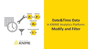 Handling Date&Time Data with KNIME: Modify and Filter Date&Time Data