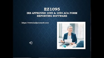 Make ACA Filing Easy: Meet ez1095 (IRS-Approved Software)