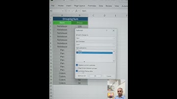 Total and grand total shortcut #excel #ytshorts #exceltricks #exceltips