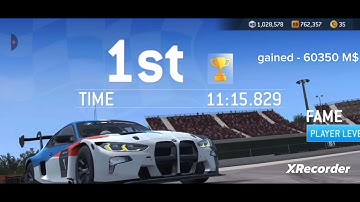 How to gain 138700 M$ in around 20 minutes playing RR3 GT3 cars