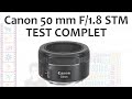 Canon 50mm F/1.8 STM : le test complet