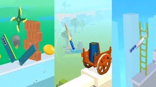Don't Slice The Cat | Master Slice | Almost Cut - All Levels Gameplay Android, iOS screenshot 2