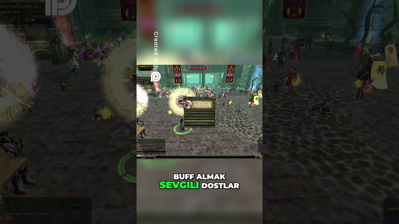 Buff NPC özellikleri. Ücretsiz Buff. 